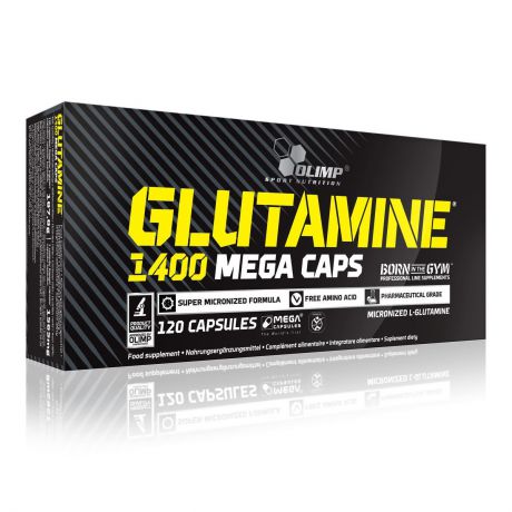 Глютамин Olimp Sport Nutrition "Glutamine Mega Caps 1400", 120 капсул