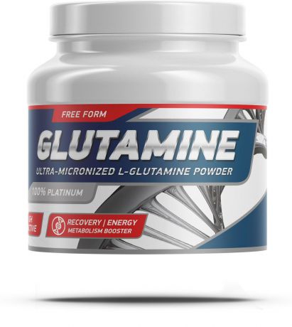 Аминокислоты Geneticlab Nutrition "Glutamine Powder", без вкуса, 500 г
