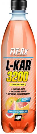 Карнитин FIT-RX "L-Kar 3200", розовый грейпфрут, 500 мл