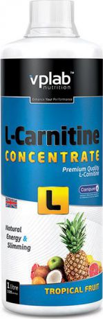 Карнитин Vplab "L-Carnitine Concentrate", концентрат, тропик, 1 л