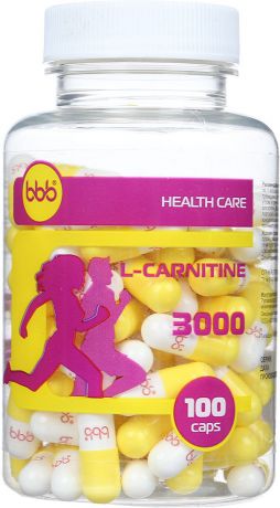 Карнитин bbb "L-Carnitine 3000", 100 капсул