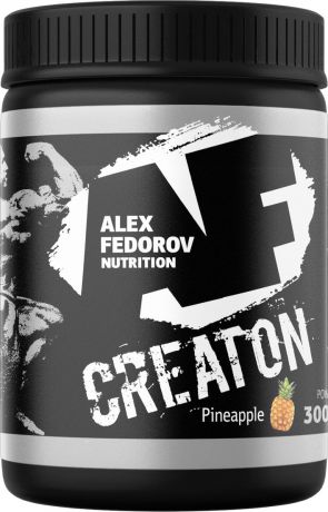 Энергообеспечивающий комплекс Alex Fedorov Nutrition "Creaton", ананас, 300 г