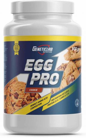 Протеин яичный Geneticlab Nutrition "Egg Pro", печенье, 900 г