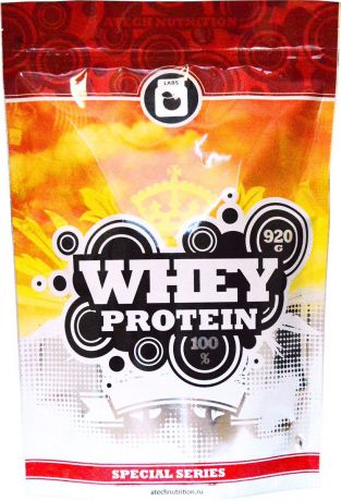Протеин cывороточный aTech Nutrition "Whey Protein 100% Special Series", печенье и карамель, 920 г