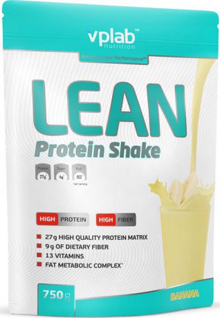 Протеин Vplab "Lean Protein", банан, 750 г
