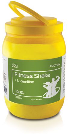 Протеин bbb "Fitness Shake + l-carnitine", клубника, 1 кг