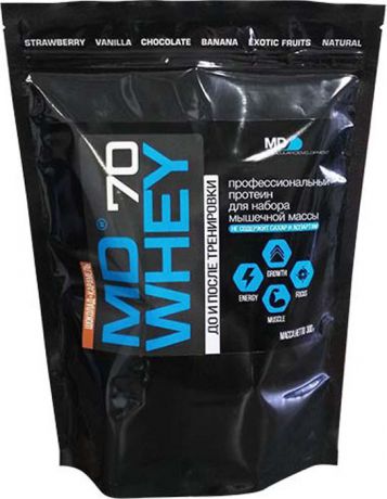 Протеин MD Whey 70, шоколад-карамель, 300 г