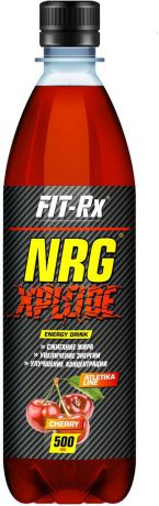 Энергетический напиток FIT-Rx "NRG Xplode", вишня, 500 мл
