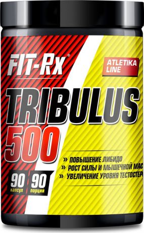 Средство для повышения тестостерона FIT-Rx "Tribulus 500", 90 капсул