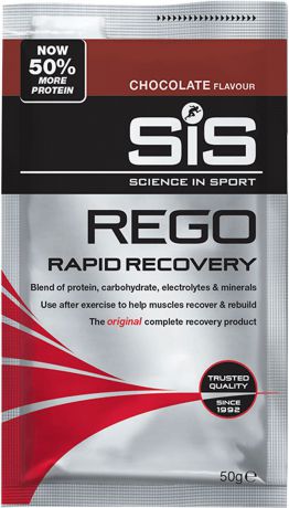 Энергетик восстановительный углеводно-белковый SiS REGO Rapid Recovery, шоколад, 50 г