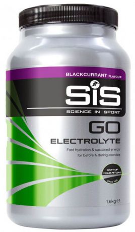 Энергетик с электролитами SiS GO Electrolyte, черная смородина, 1,6 кг