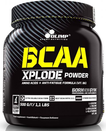 BCAA Olimp Xplode Powder, клубника, 500 г