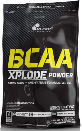 BCAA Olimp Xplode Powder, фруктовый пунш, 1 кг