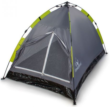 Палатка Greenwood "Mat-192-2", 2-х местная, цвет: серый, зеленый, 200 х 125 х 110 см