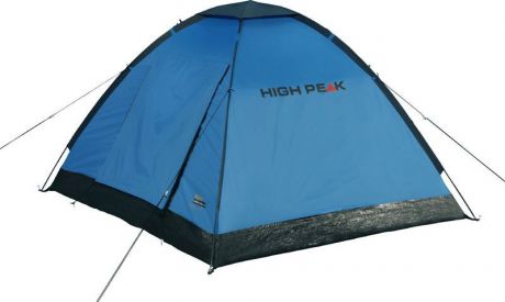 Палатка High Peak "Beaver 3", цвет: синий, серый, 200 х 180 х 120 см. 10167
