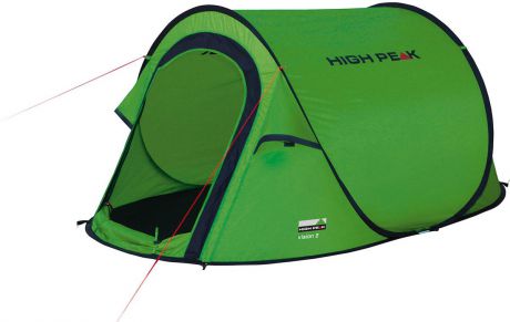 Палатка High Peak "Vision 2", цвет: зеленый, 235 х 140 х 100 см. 10108