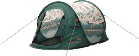 Палатка "Easy Camp", 2-местная, цвет: зеленый. 120257