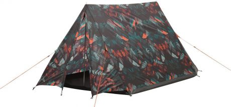 Палатка "Easy Camp", 2-местная, цвет: темно-серый, зеленый, оранжевый. 120263