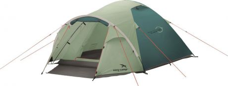 Палатка "Easy Camp", 3-местная, цвет: зеленый, серый. 120293