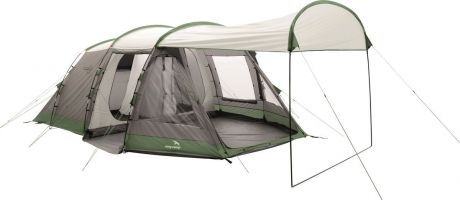 Палатка "Easy Camp", 6-местная, цвет: серый, зеленый. 120267