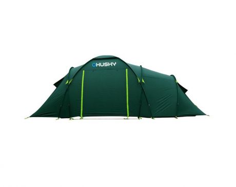 Палатка Husky Boston 6 Dark Green, цвет: темно-зеленый