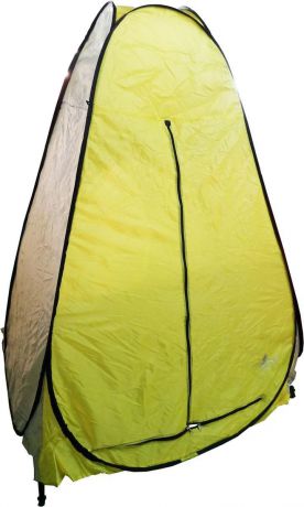 Палатка-автомат для зимней рыбалки "SWD", без дна, цвет: желтый, белый, 150 х 150 х 180 см