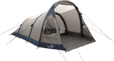 Палатка "Easy Camp", 5-местная, цвет: бежевый, синий. 120252