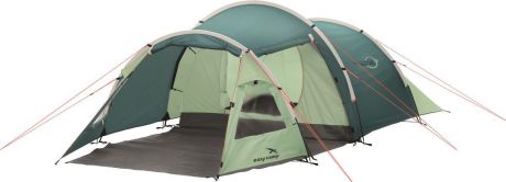 Палатка "Easy Camp", 3-местная, цвет: зеленый, серый. 120295