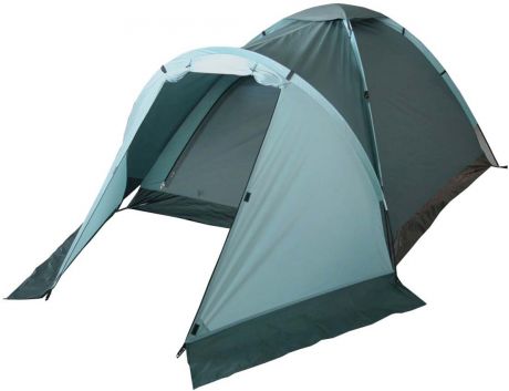 Палатка туристическая Campack Tent "Lake Traveler 4", цвет: светло-зеленый, темно-зеленый
