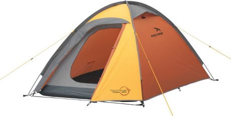 Палатка "Easy Camp", 2-местная, цвет: оранжевый. 120190