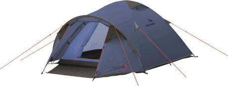 Палатка "Easy Camp", 3-местная, цвет: синий. 120240
