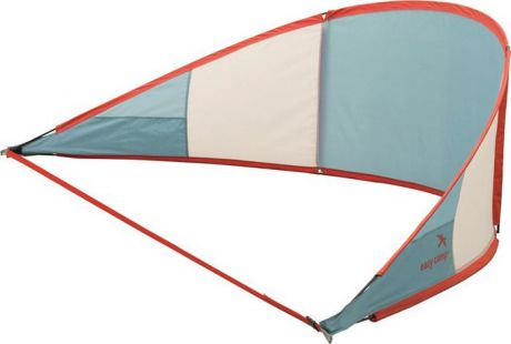 Экран ветрозащитный Easy Camp Surf, цвет: белый, голубой. 120301