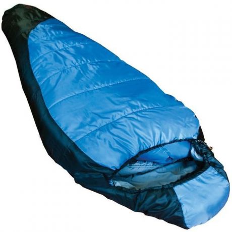 Спальный мешок Tramp "Siberia 3000 L", цвет: индиго, черный, левосторонняя молния