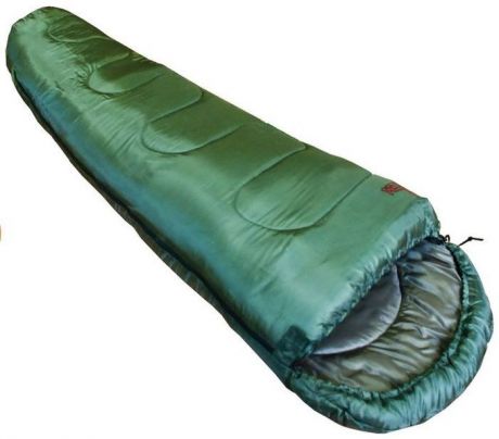 Спальный мешок Totem "Hunter R", цвет: олива, правосторонняя молния. TTS-004