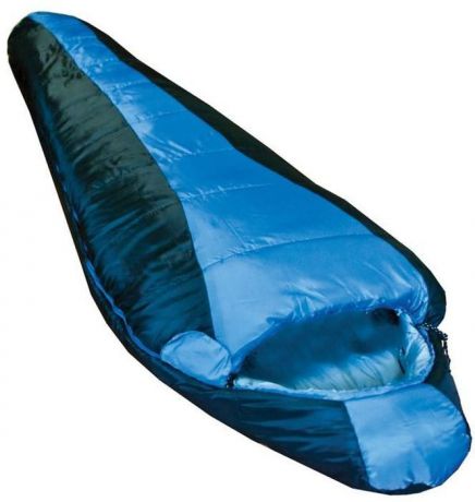 Спальный мешок Tramp "Siberia 5000 L", цвет: индиго, черный, левосторонняя молния
