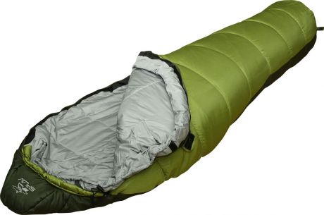 Мешок спальный Сплав "Expedition 300", правосторонняя молния, цвет: зеленый, 240 x 85 x 60 см