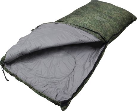 Мешок спальный Сплав "Scout 2", левосторонняя молния, цвет: зеленый, 200 x 80 см