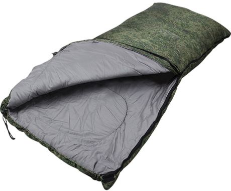 Мешок спальный Сплав "Scout 3", левосторонняя молния, цвет: зеленый, 200 x 80 см
