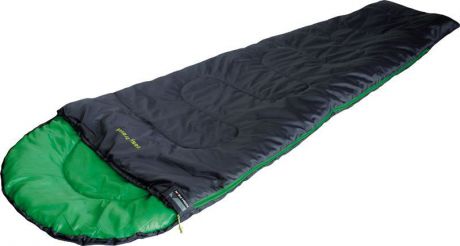 Спальный мешок High Peak "Easy Travel", цвет: антрацит, зеленый, левосторонняя молния