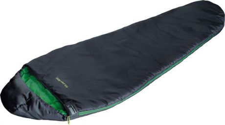 Спальный мешок High Peak "Lite Pak 800", цвет: антрацит, зеленый, левосторонняя молния