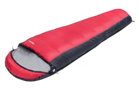 Спальный мешок TREK PLANET "Track 300 XL", цвет: серый, красный, правосторонняя молния