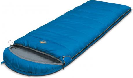 Спальный мешок-одеяло Alexika "Comet", цвет: синий, правосторонняя молния. 9261.01051