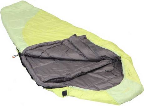 Спальный мешок-кокон Talberg "Belchen -15C", левосторонняя молния, цвет: желтый