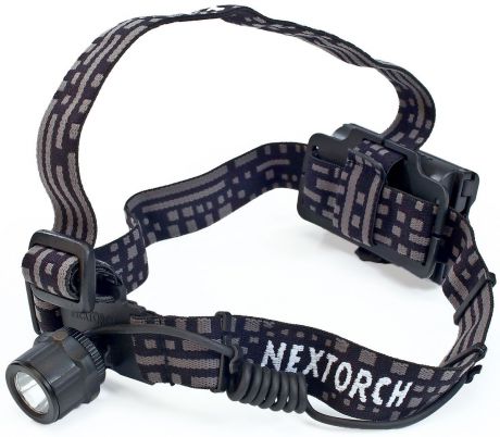 Фонарь налобный Nextorch "Viker Star", цвет: черный