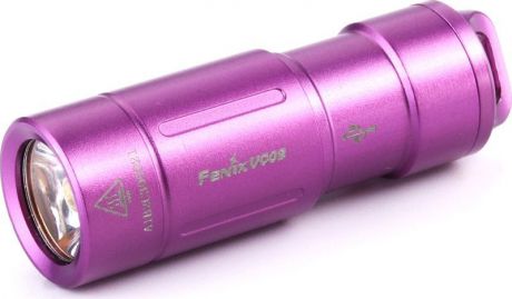 Фонарь ручной Fenix "UC02", цвет: фиолетовый