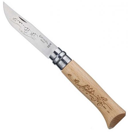 Нож складной Opinel Tradition Animalia "Велосипедист", клинок 8,5 см