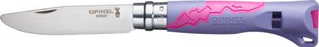 Нож складной Opinel Specialists Outdoor Junior, цвет: фиолетовый, клинок 7 см