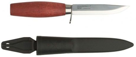 Нож туристический Morakniv "Classic 611", цвет: красный, стальной, длина лезвия 9,8 см