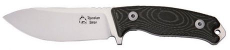 Нож Lion Steel "Russian Bear", с фиксированным клинком, длина клинка 11 см. L-DNF-2ST-MI
