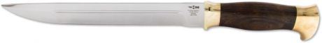 Нож охотничий Ножемир "Казачий", цвет: темно-коричневый, длина клинка 24,1 см